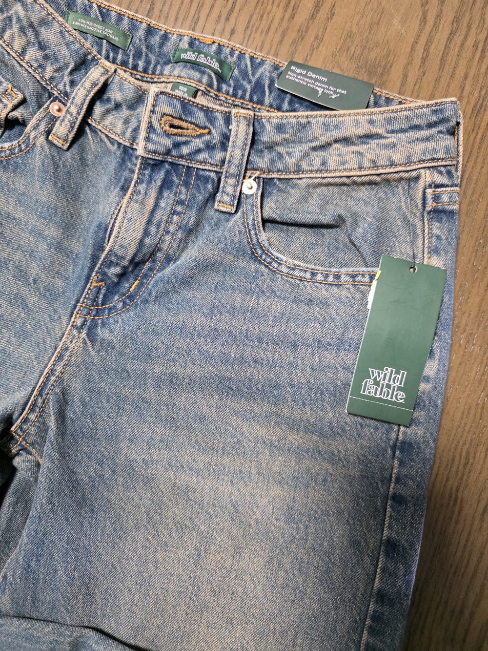 wild fable Light Blue Straight Leg Jeans - Picture 2 of 3
